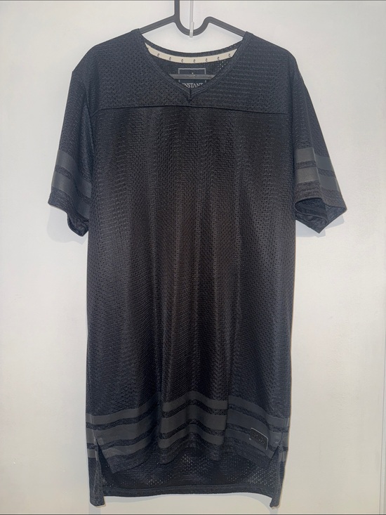 Instant Classic Other - Men's Black Mesh V-Neck Jersey - Contemporary Athletic Style